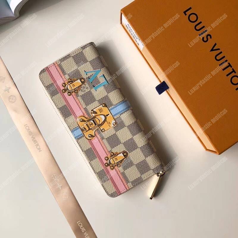 LV Zippy Wallet Damier Azur Spring-Summer 2018