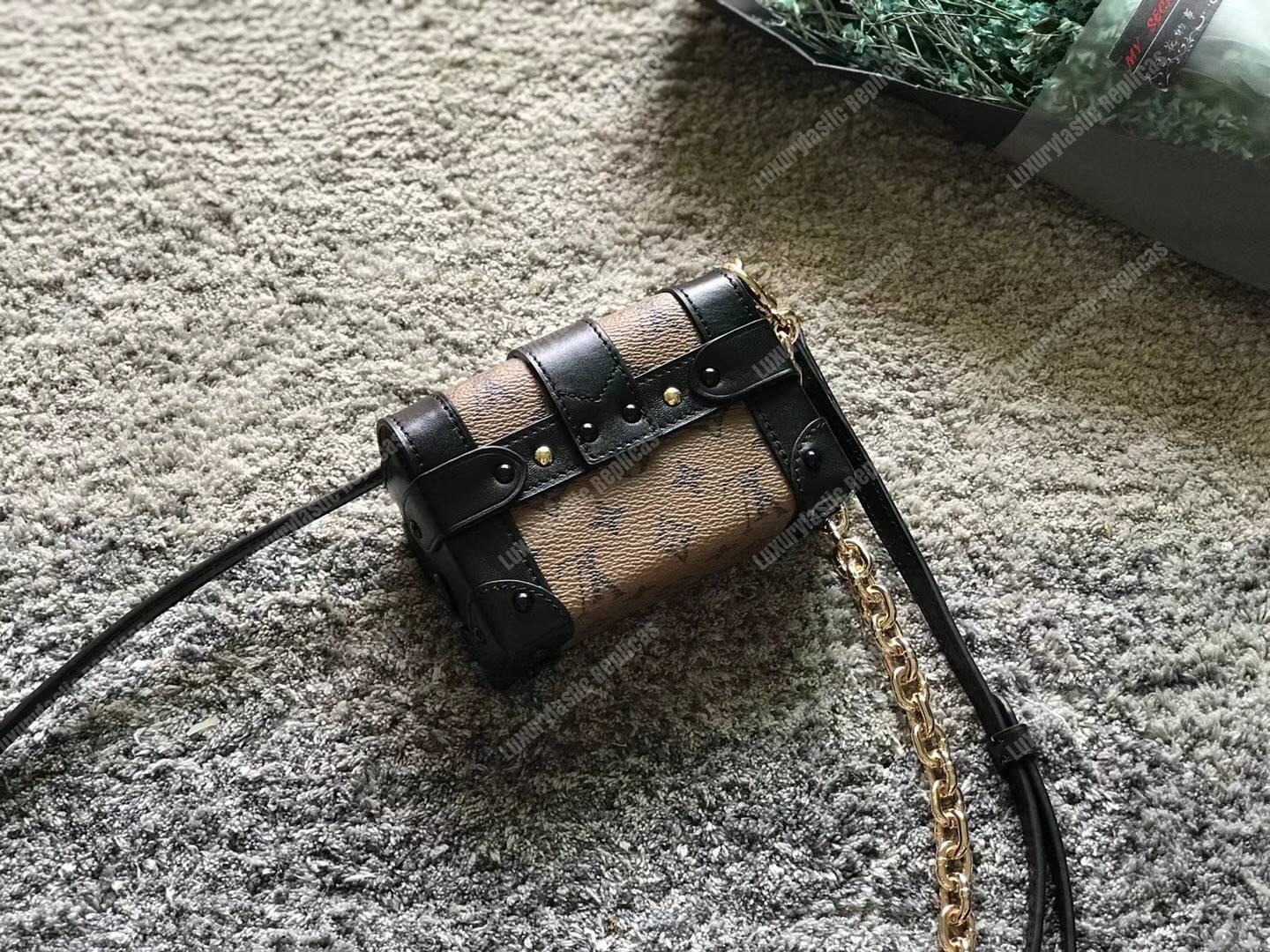 LV Essential Trunk Monogram Reverse Canvas