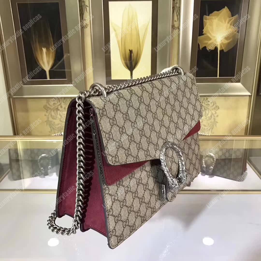 G*u*i dionysus gg sup*e shoulder bag beige pink