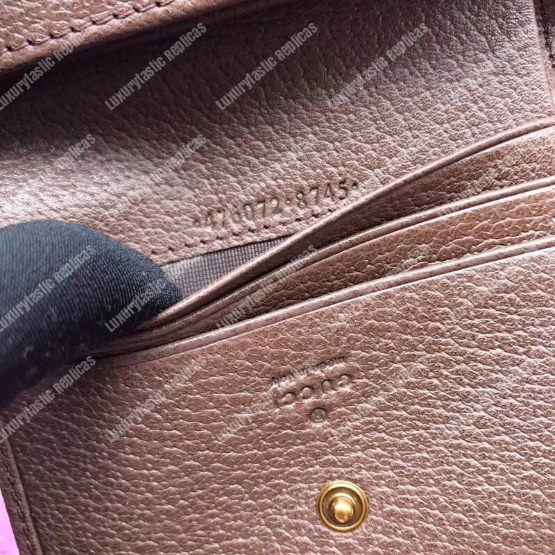 G*u*i queen margaret gg sup*e card case