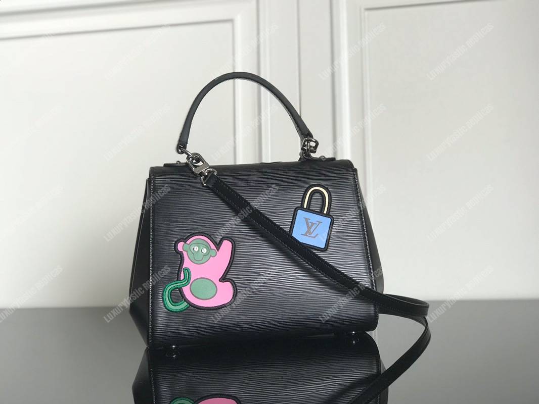 LV Cluny BB Epi Leather Luxury Trunkmaker Black