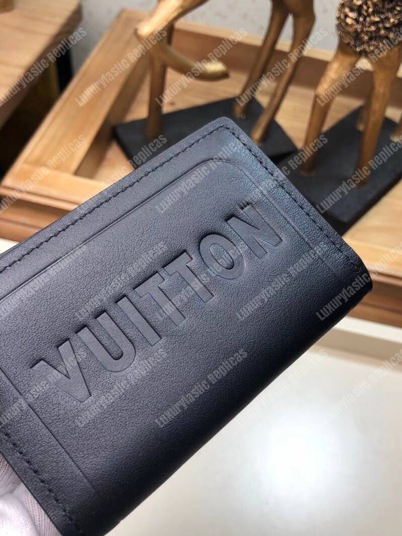 LV Pocket Organizer Dark Infinity Leather