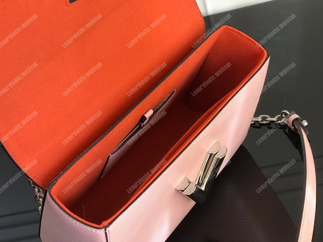 LV Twist MM Epi Leather Travel and Trunk-Making Heritage Pink