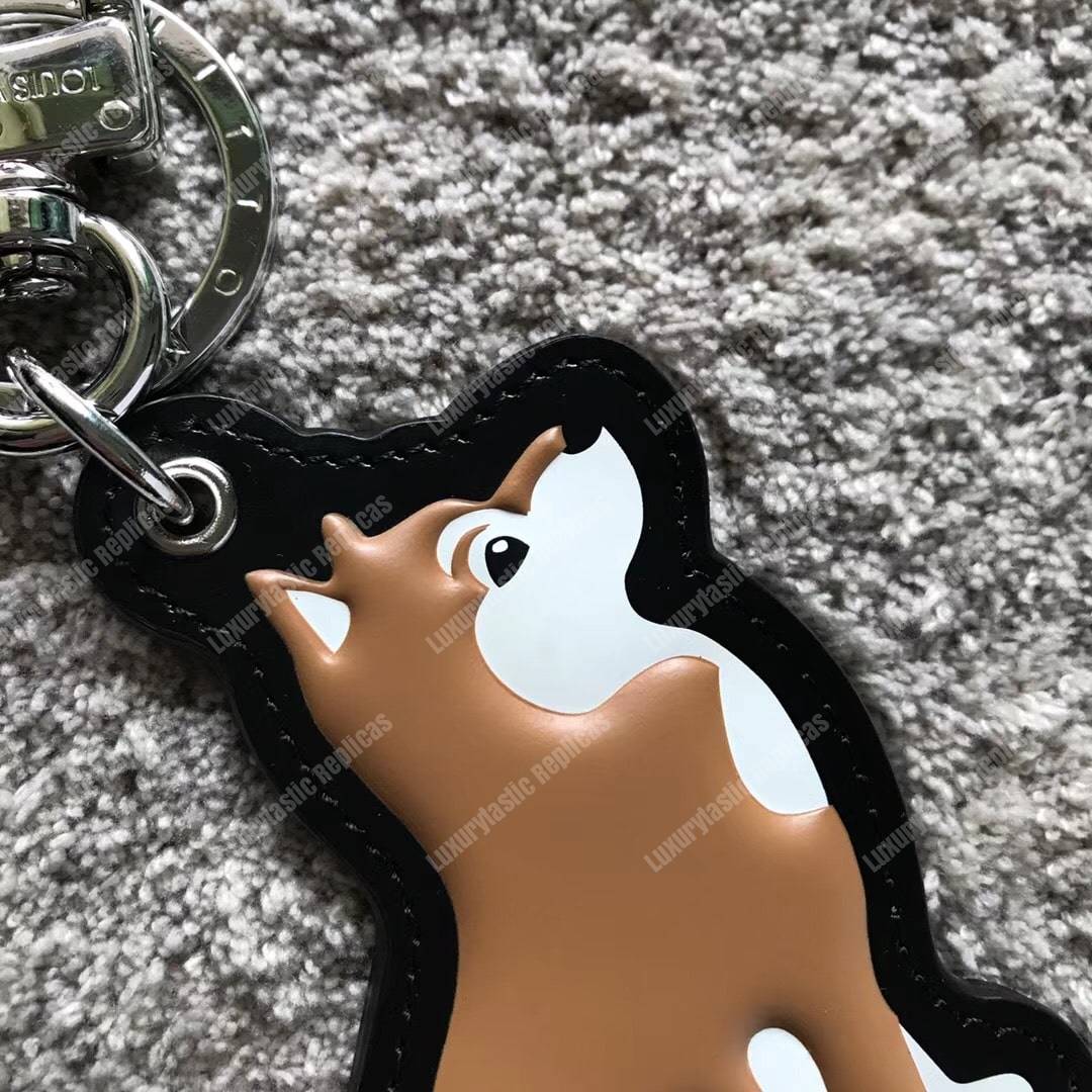 LV Dog Bag Charm And Key Holder