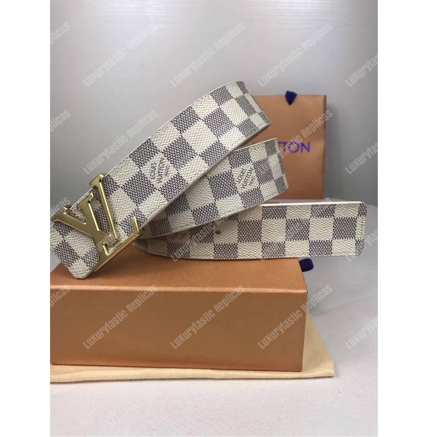 LV Initiales 40MM Damier Azur