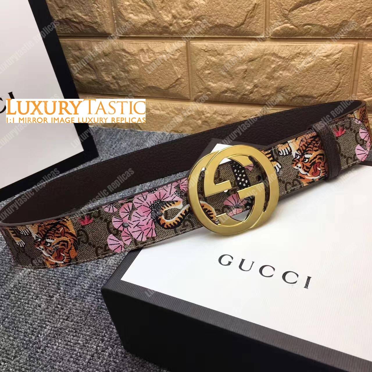 gg Sup*e tiger blooms belt