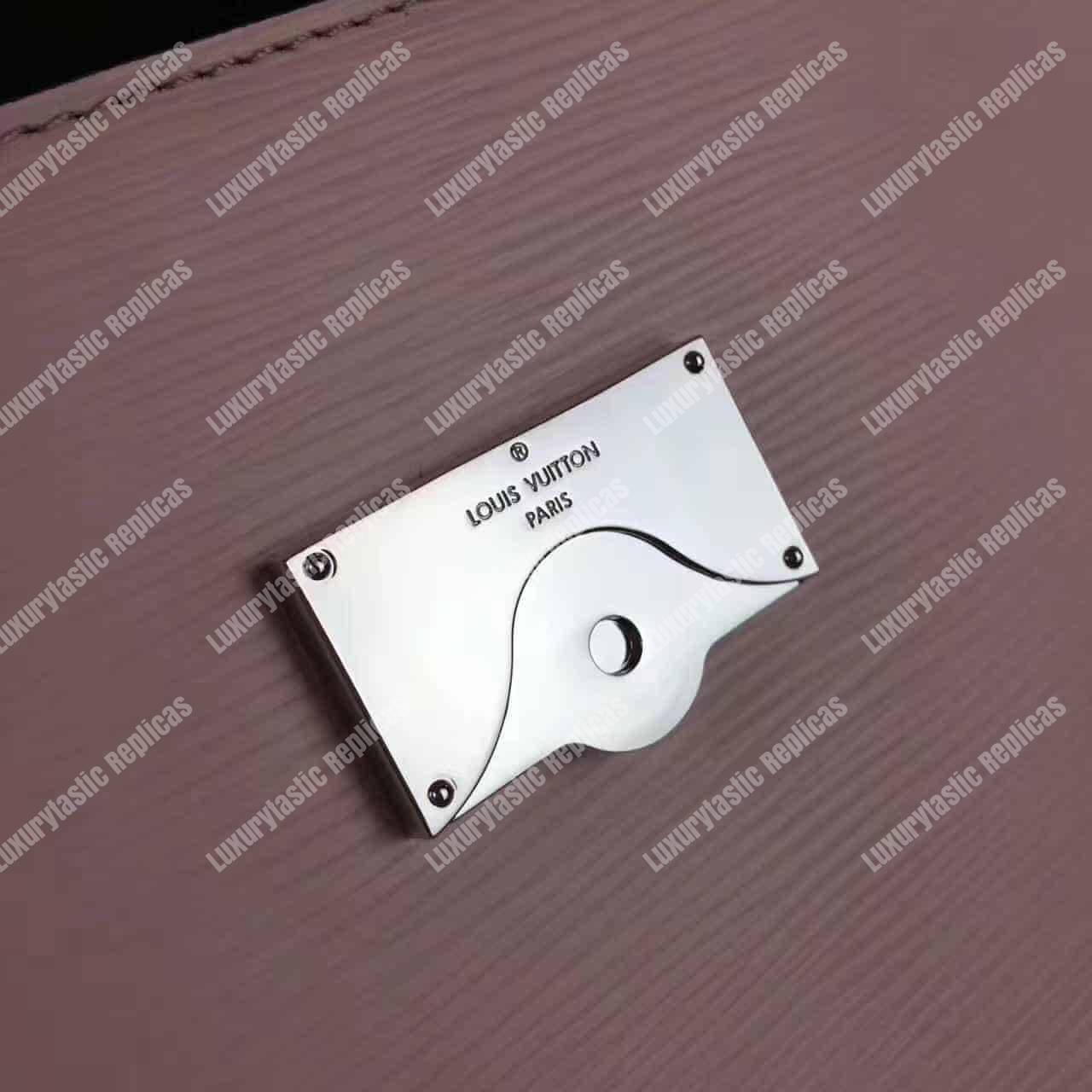 LV Cluny MM Bag Epi Leather Rose Ballerine