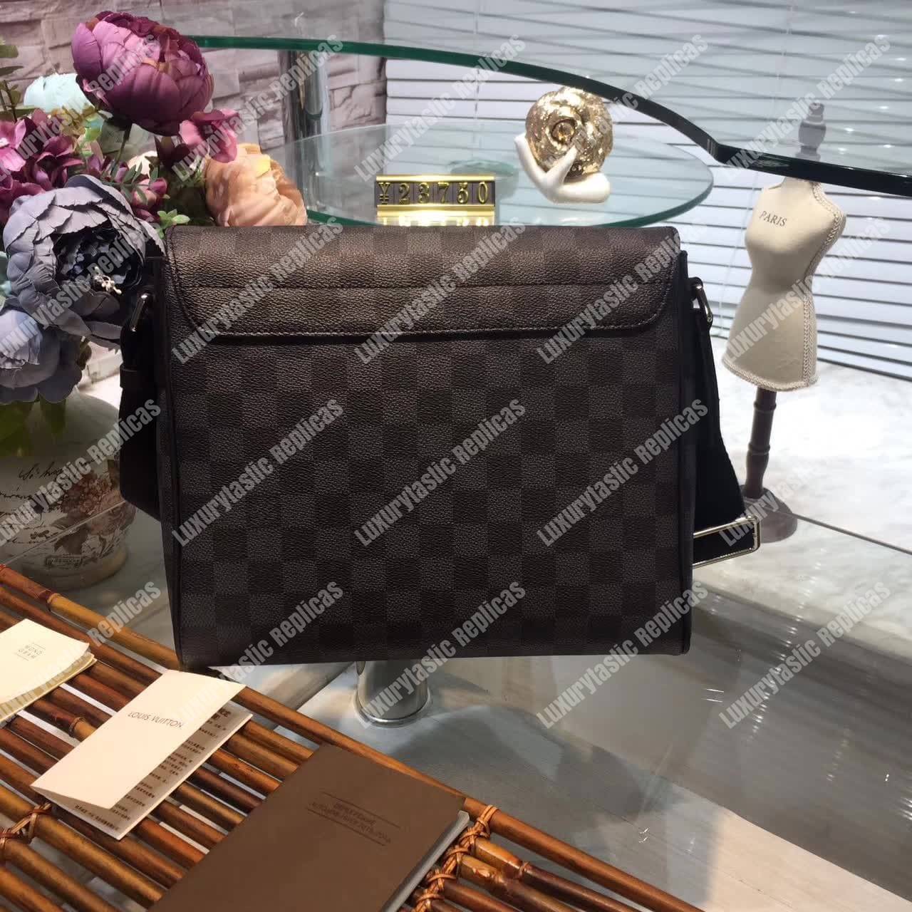 LV District PM Bag Damier Cobalt Canvas Spring Summer 2017