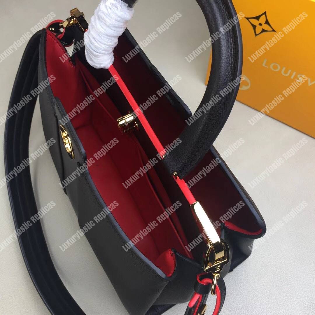 LV Astrid Veau Nuage Leather Noir