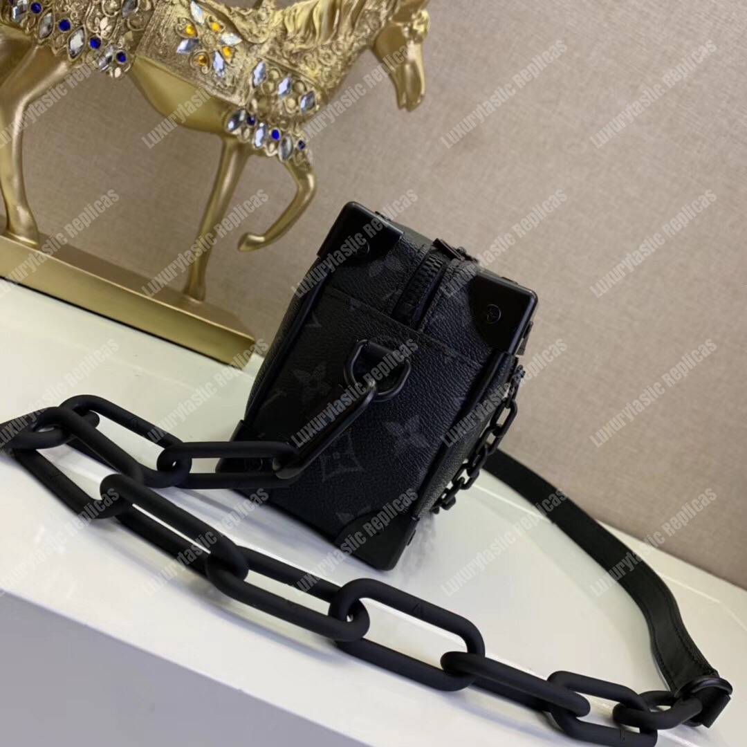 LV Mini Soft Trunk Monogram Eclipse