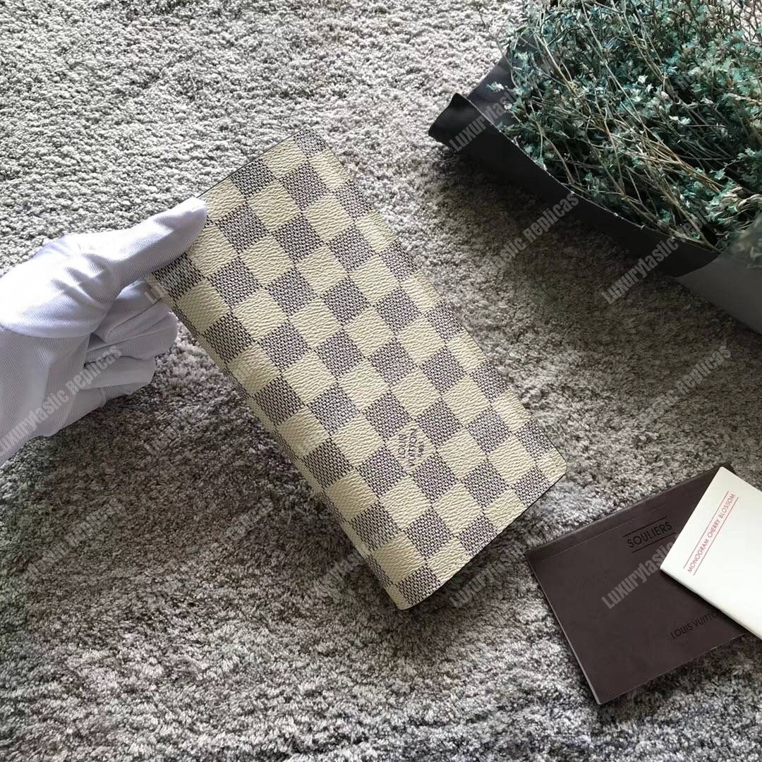 LV Matchpoint Brazza Wallet Damier Coastline