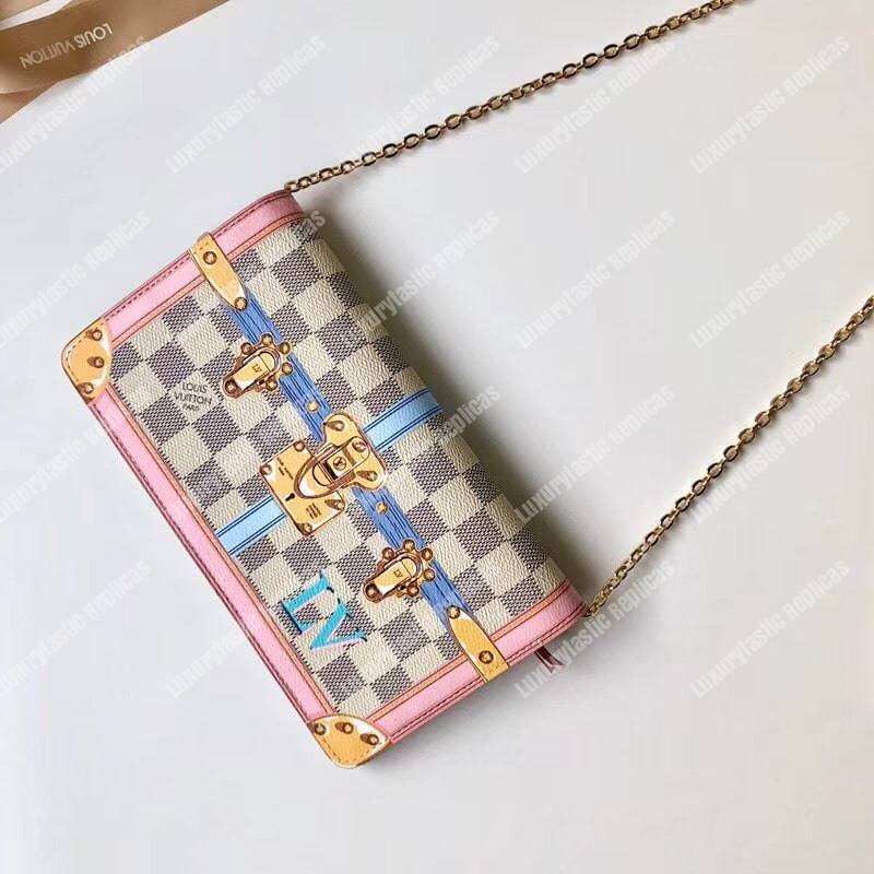 LV Pochette Weekend Damier Azur Spring-Summer 2018