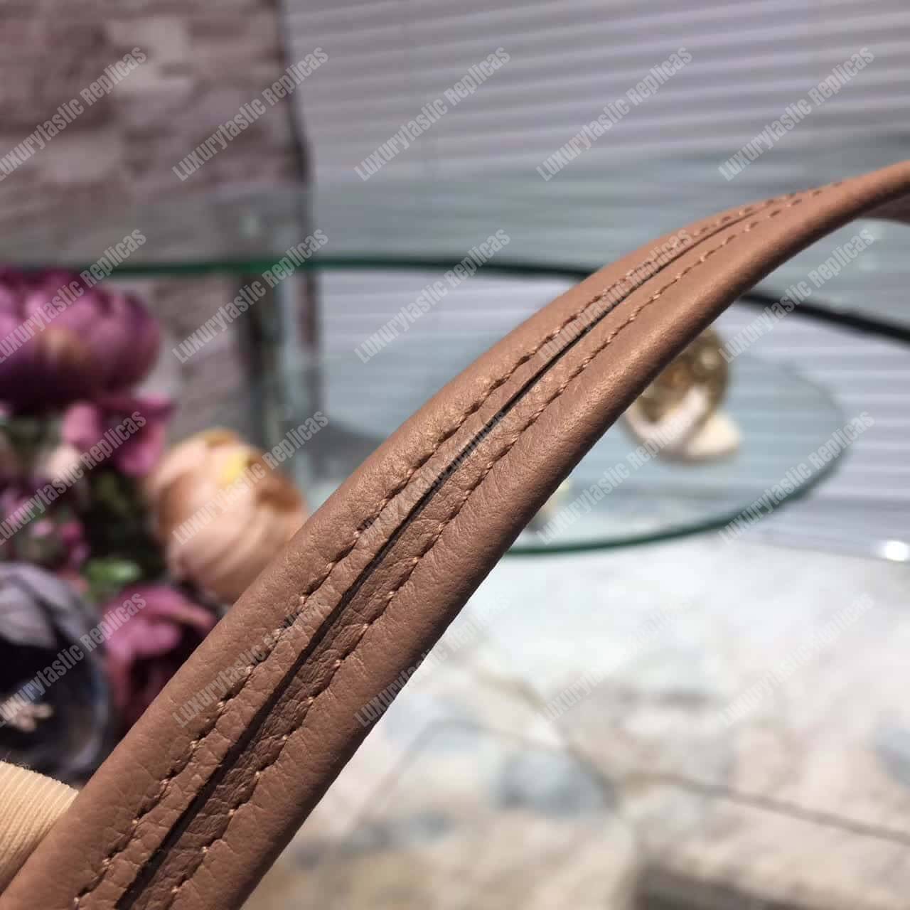 LV Ponthieu PM Monogram Empreinte Leather Vison