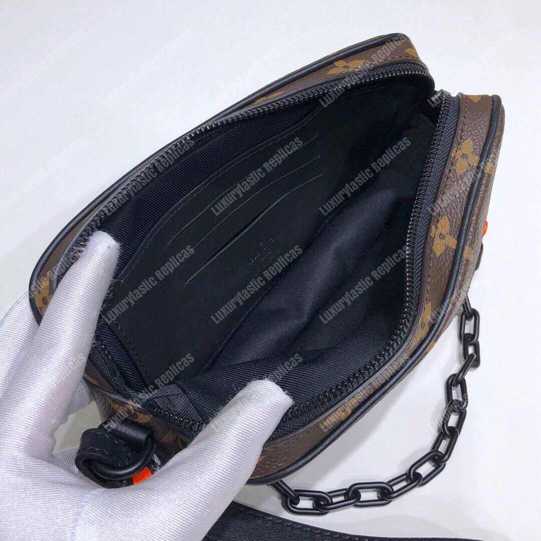 LV Pochette Volga Monogram Solar Ray Canvas