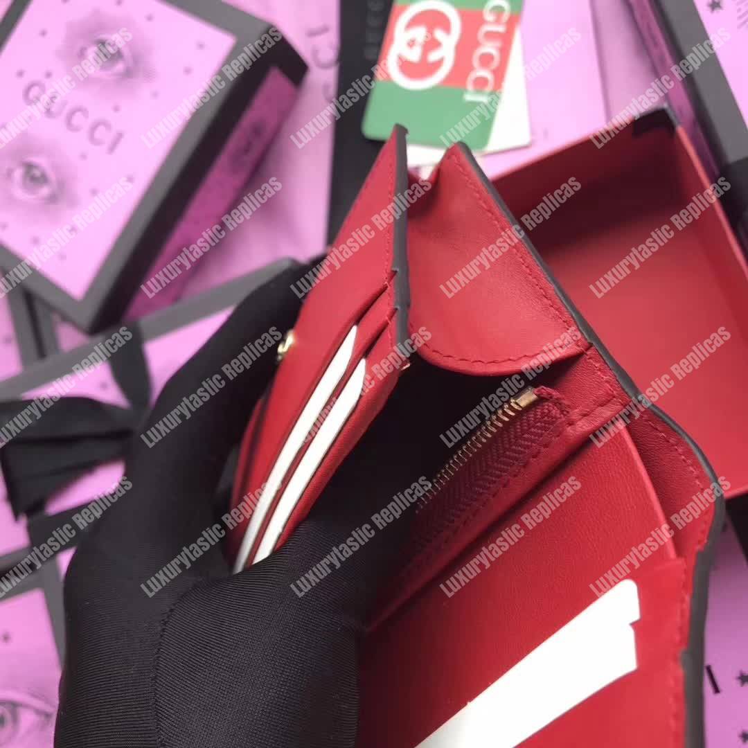 G*u*i mystic cat gg sup*e card case