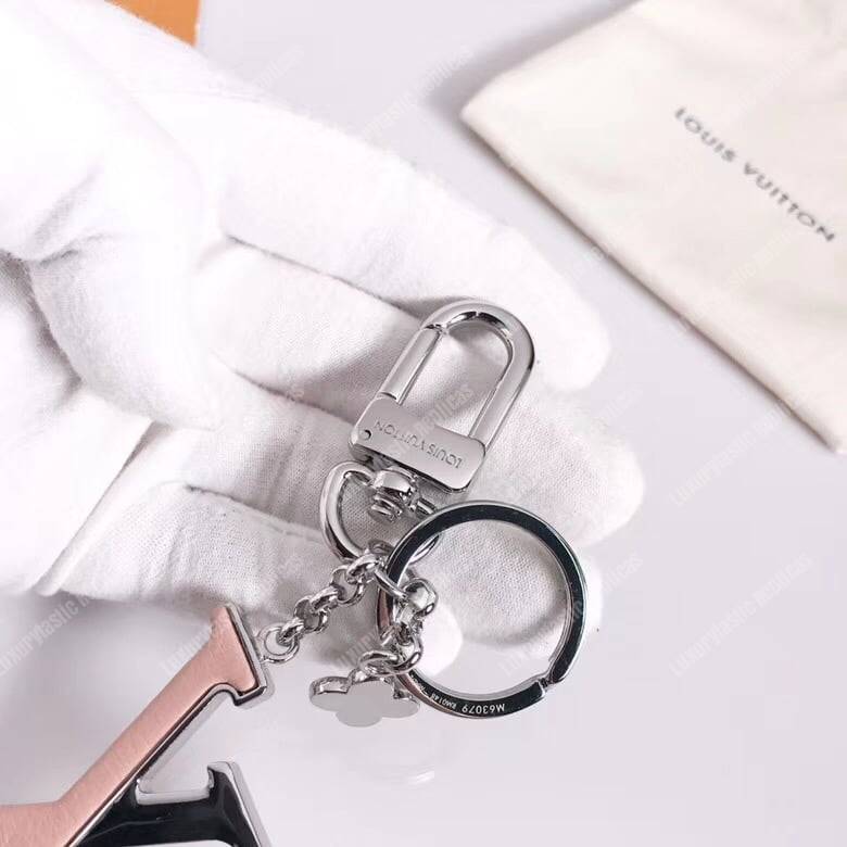 LV Capucines Bag Charm and Key Holder Magnolia