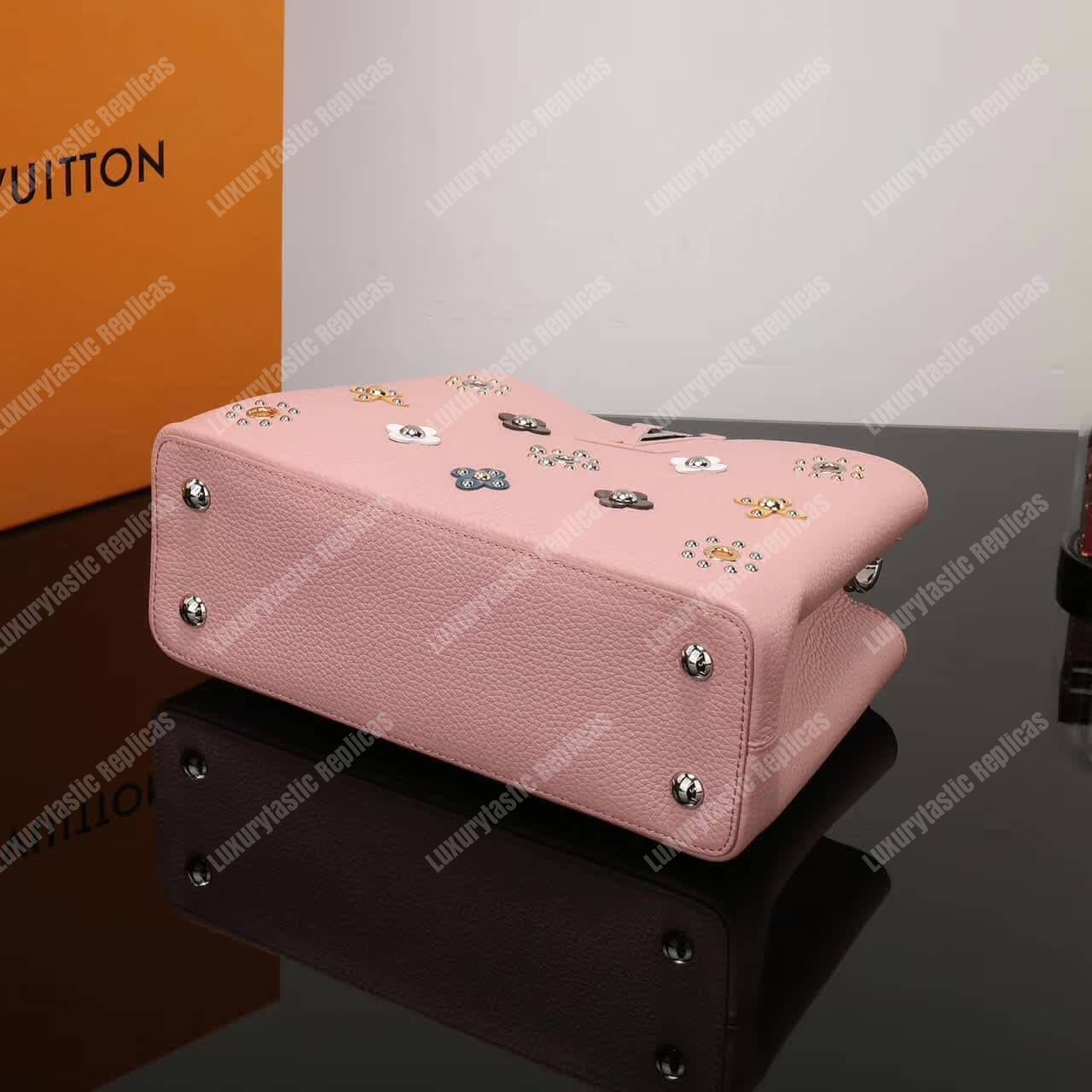 LV Capucines PM Taurillon Leather