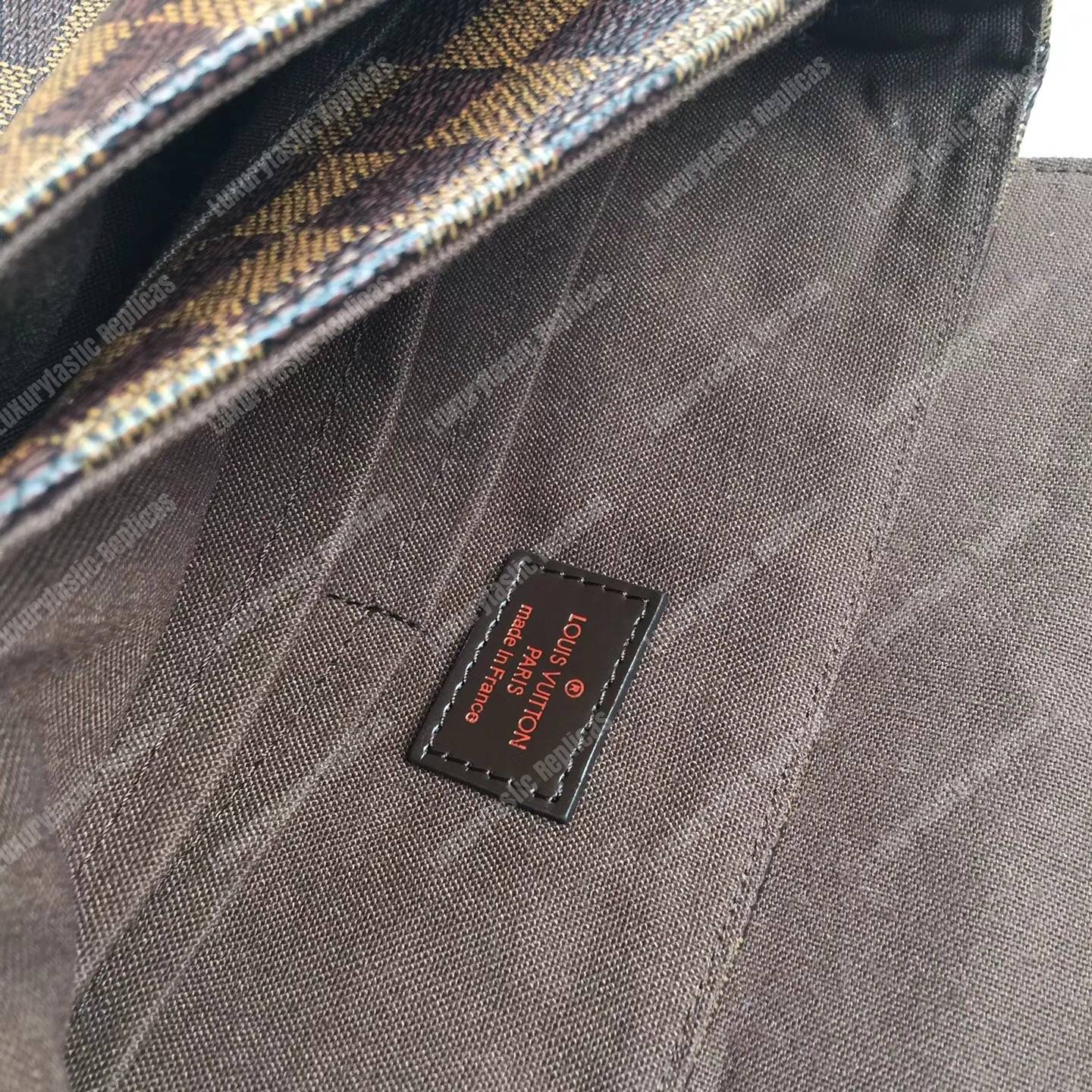LV District PM Messenger Bag Damier Ebene Canvas