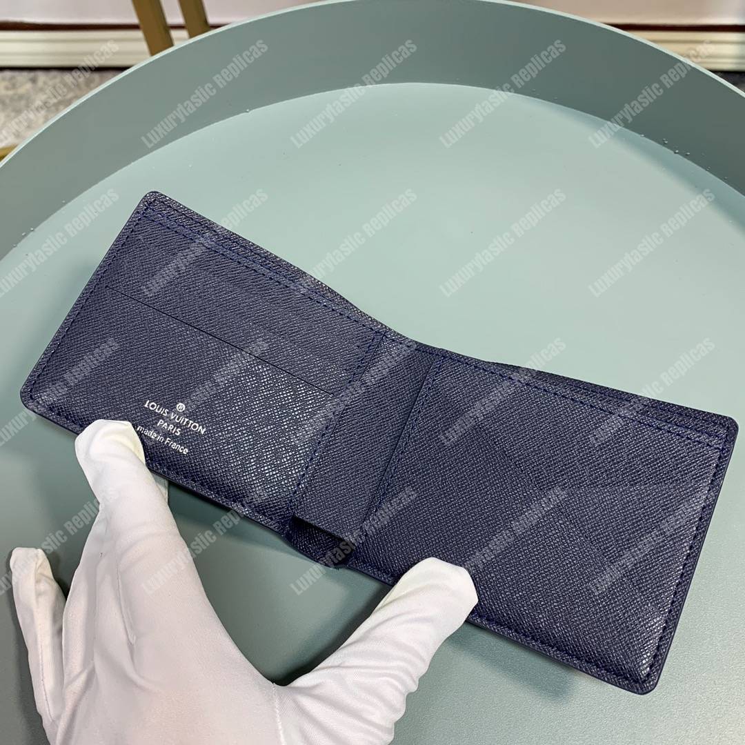 LV Multiple Wallet Blue