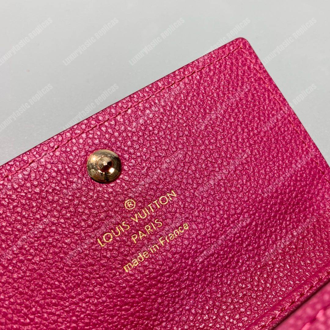 LV 6 KEY HOLDER Monogram Empreinte leather Fuchsia