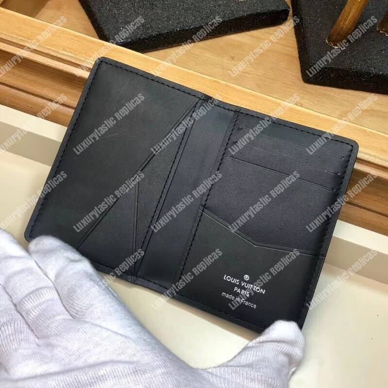 LV Pocket Organizer Taurillon Leather