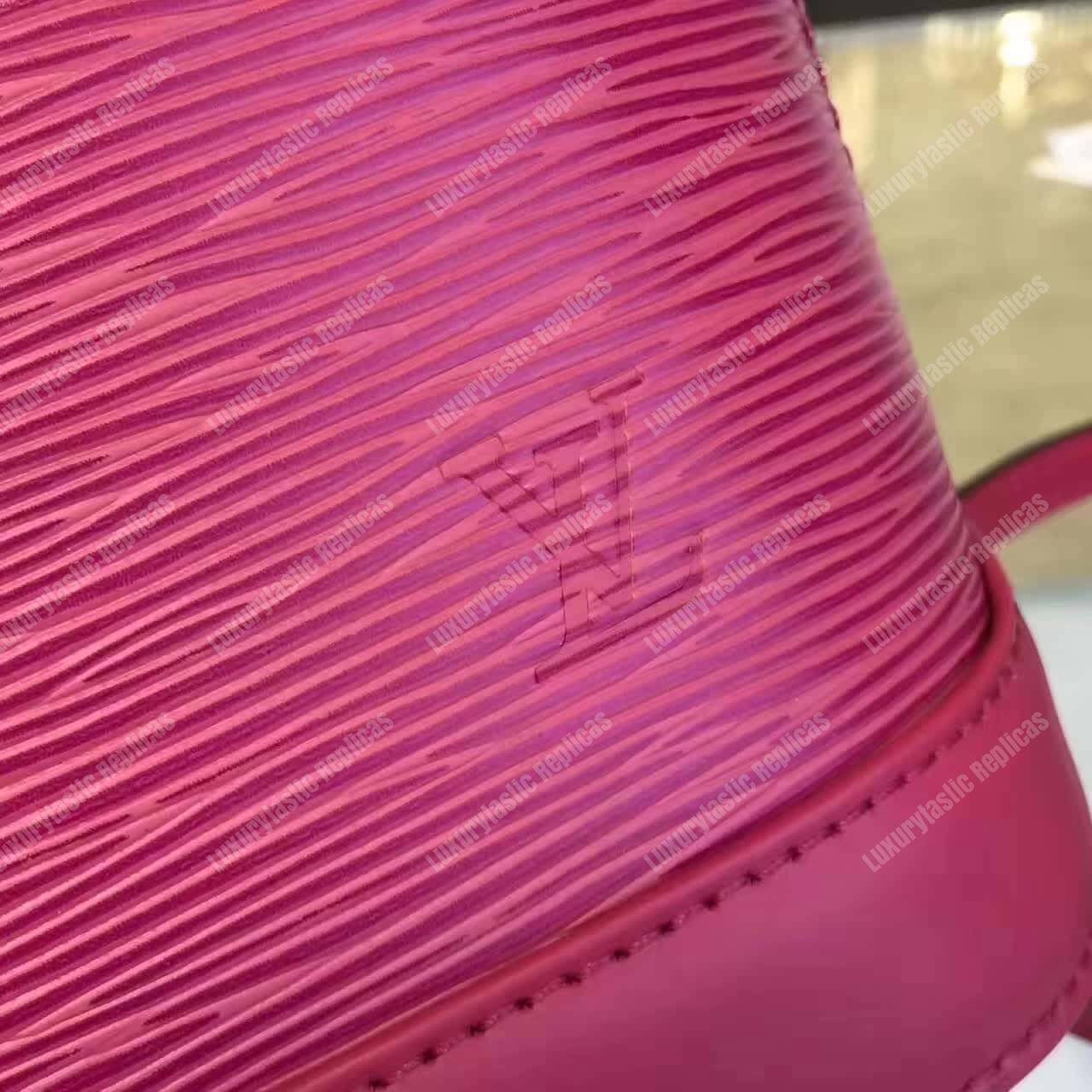 LV Alma BB Epi Leather Freesia