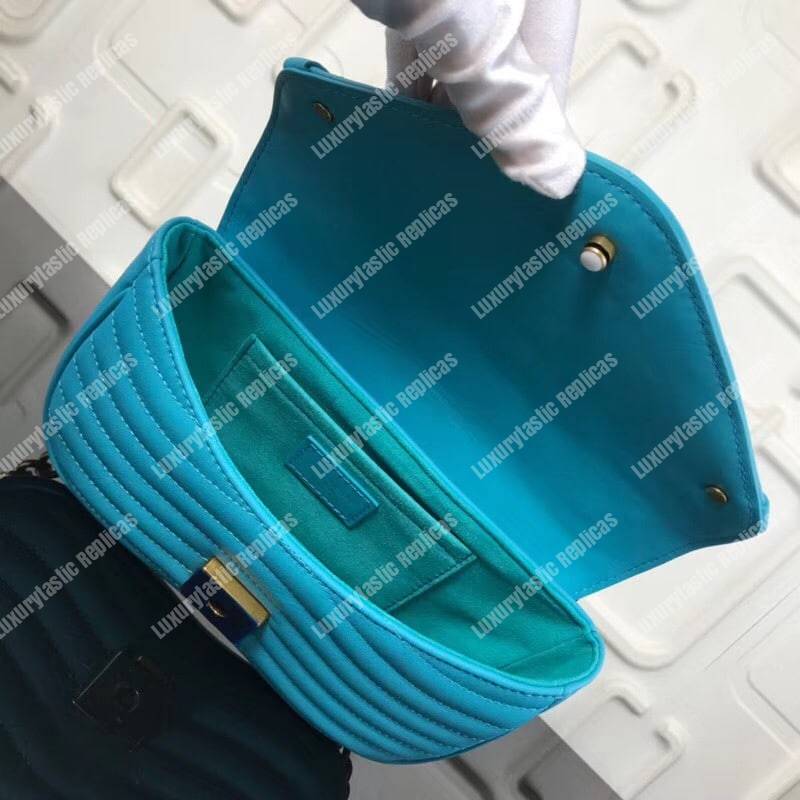 LV New Wave Chain Bag PM Malibu Green