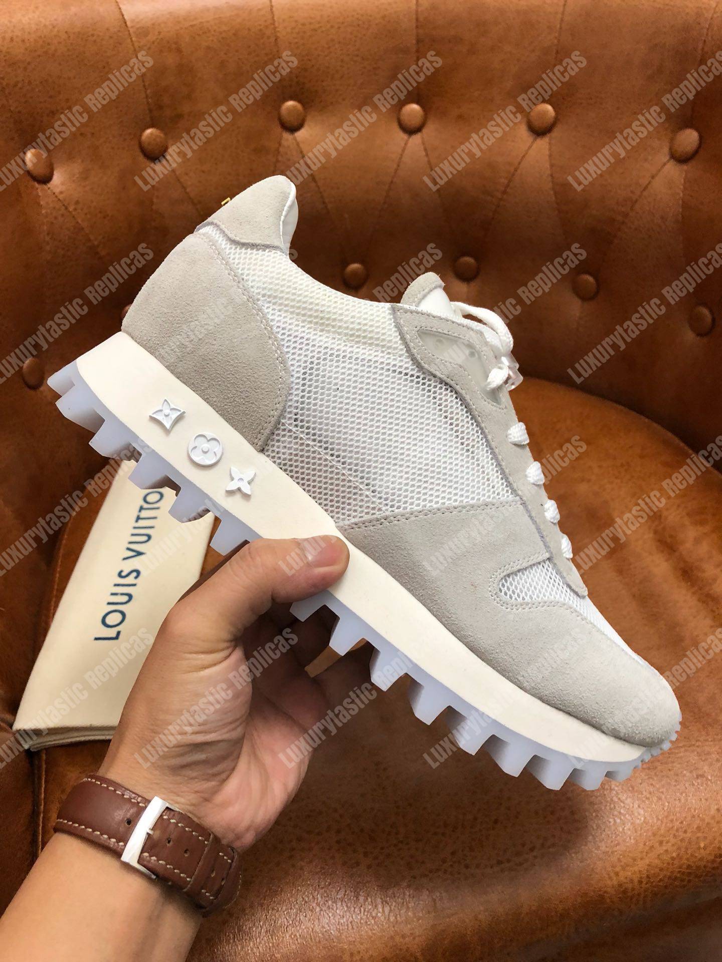 LV Runner Sneaker White