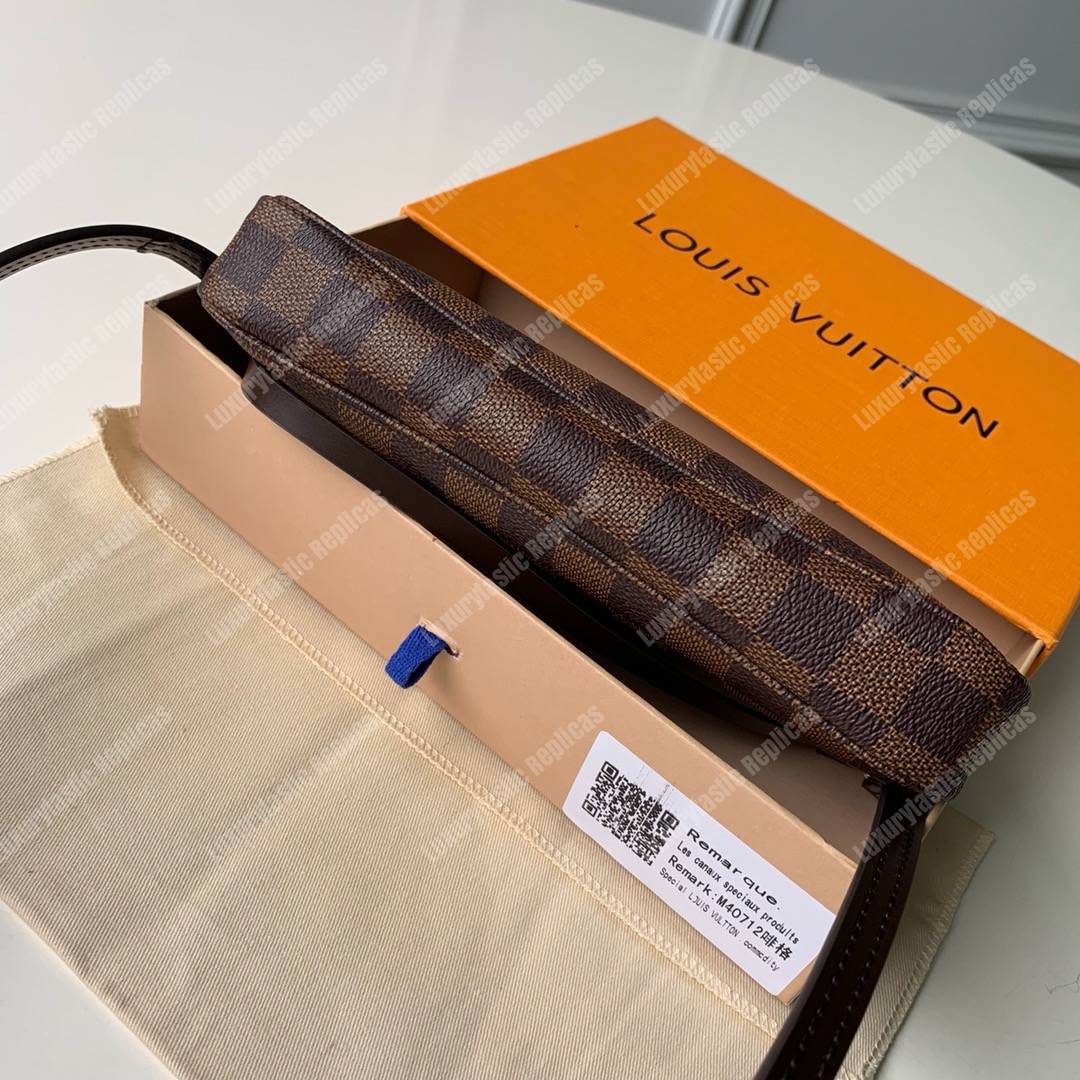 LV Pochette Accessoires Damier Ebine