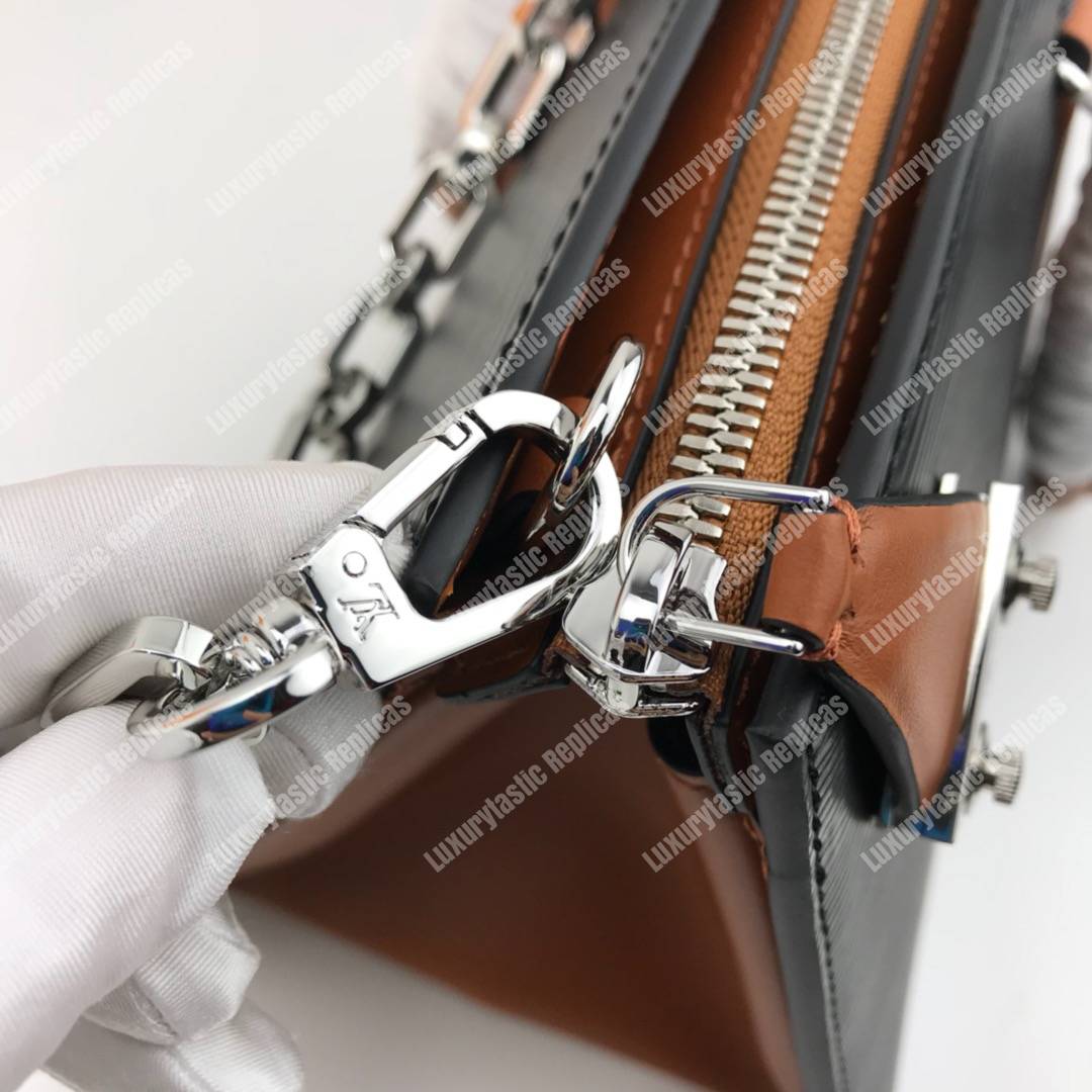 LV Epi Sac Tricot Bag Noir