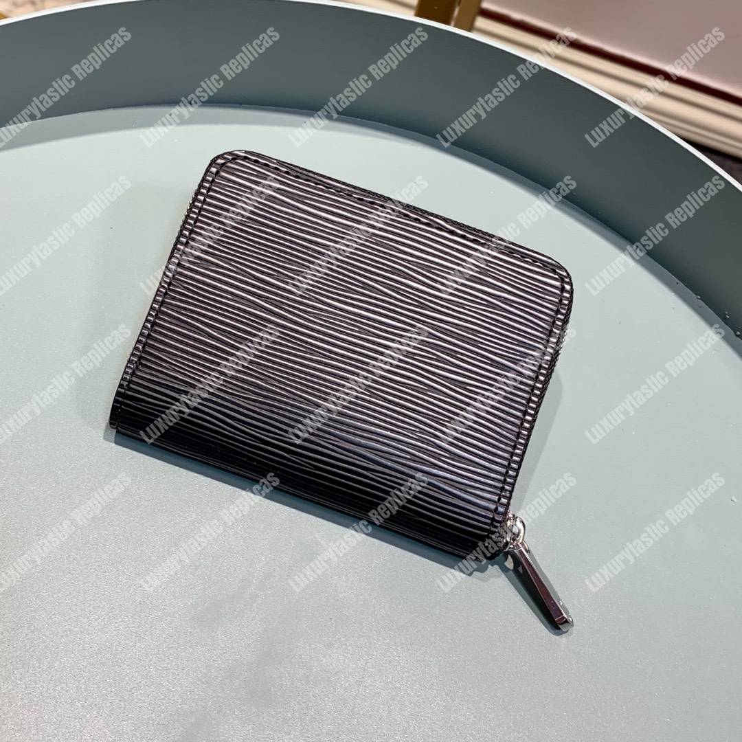 LV Zippy Coin Purse Epi Leather Noir