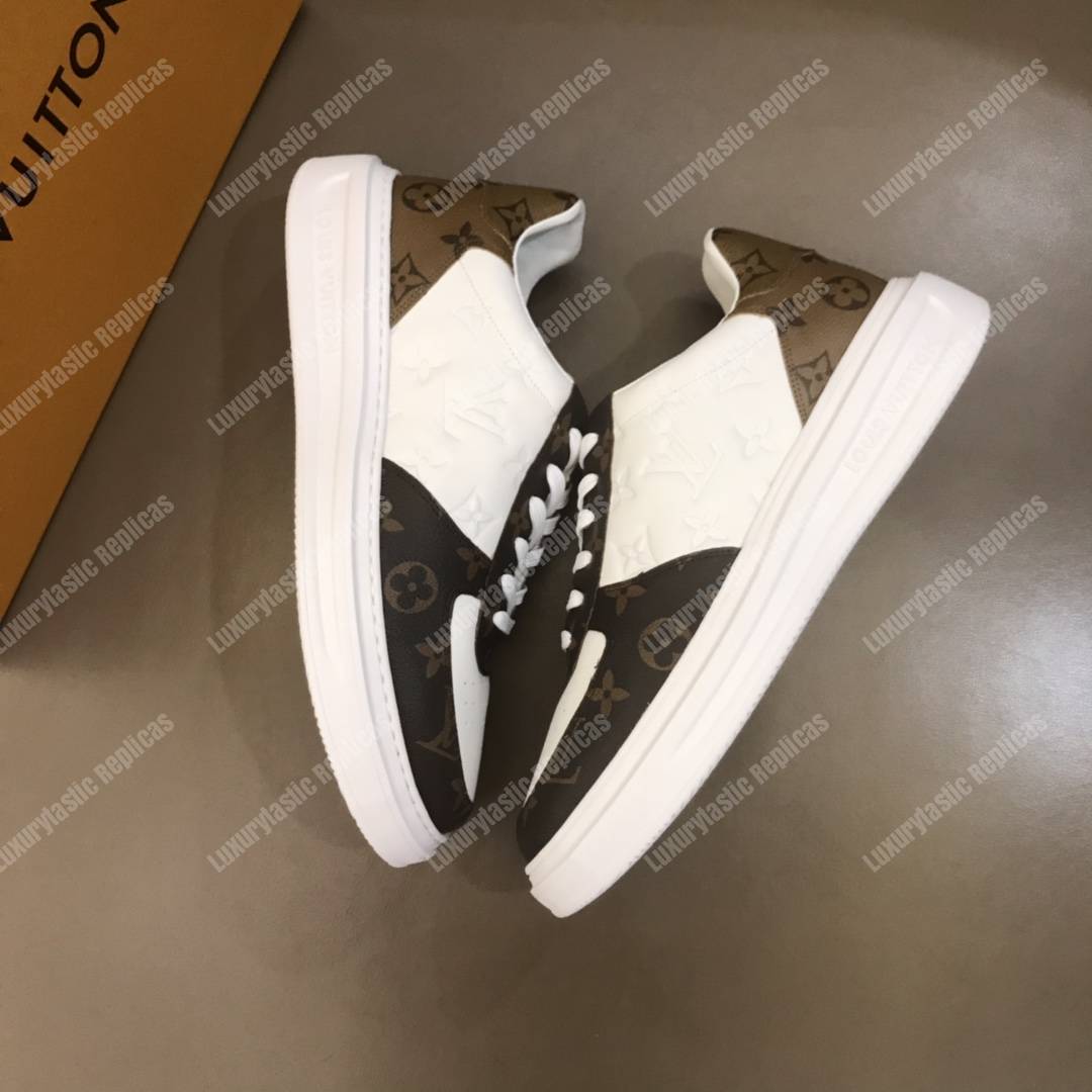 LV Rivoli Sneaker Monogram Brown Lining