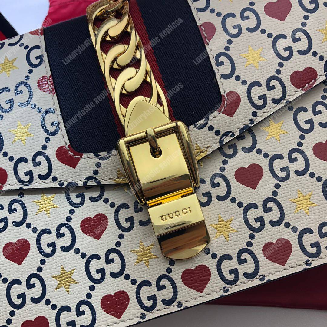 G*u*i chinese valentine’s day sylvie mini chain bag