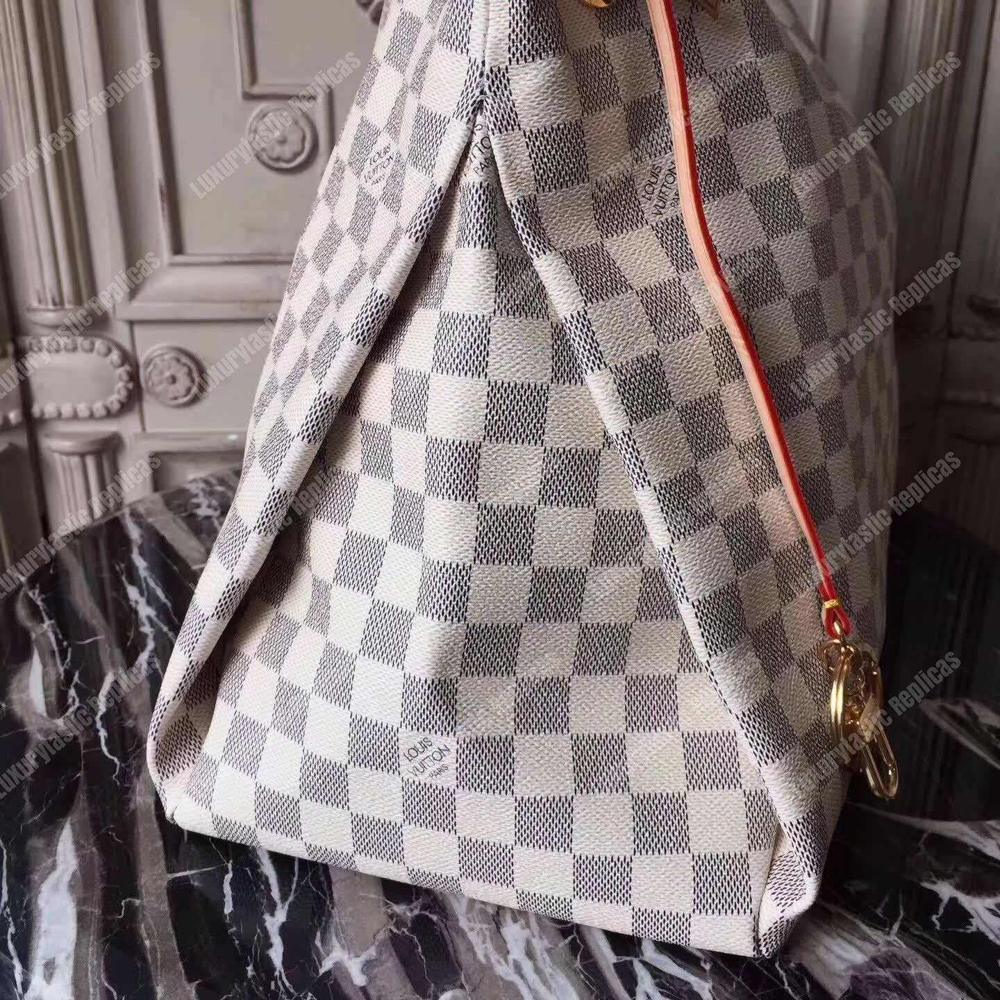 LV Artsy MM Damier Azur Canvas