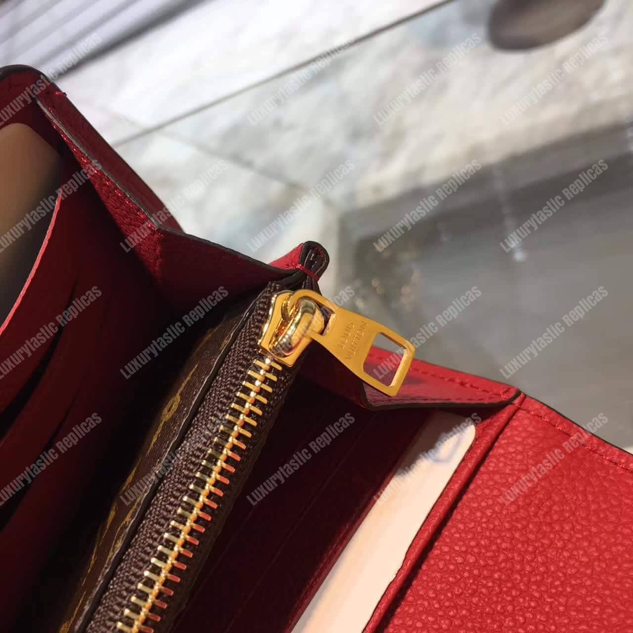 LV Canvas Venus Wallet Monogram Cherry