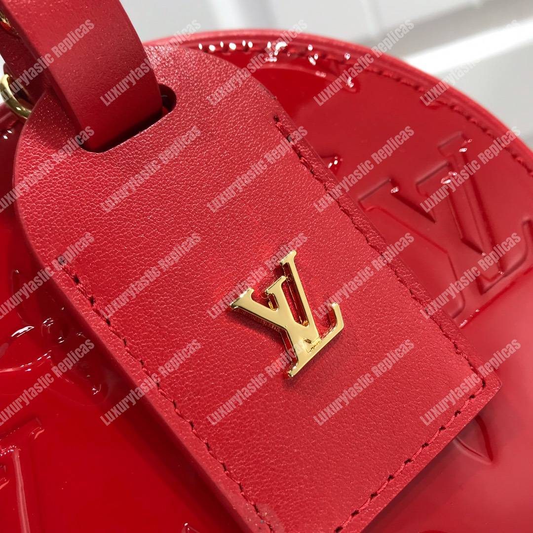 LV Mini Boîte Chapeau Rouge
