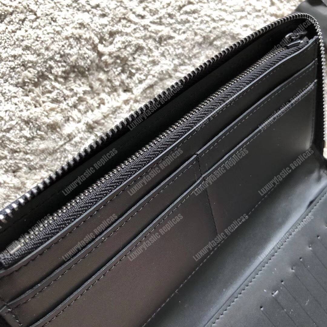LV Zippy Wallet Vertical Monogram Shadow
