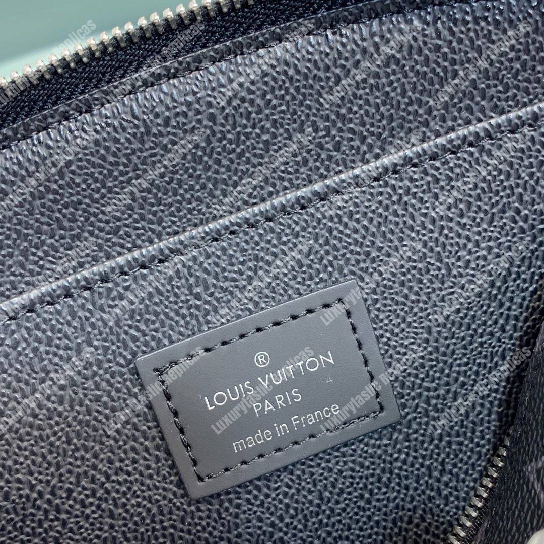 LV Cosmetic Pouch PM Monogram Eclipse