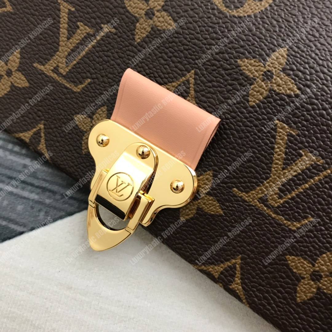 LV Vavin Chain Wallet Monogram Creme