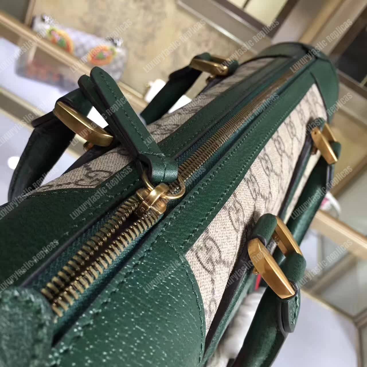 G*u*i soft gg sup*e duffle bag green