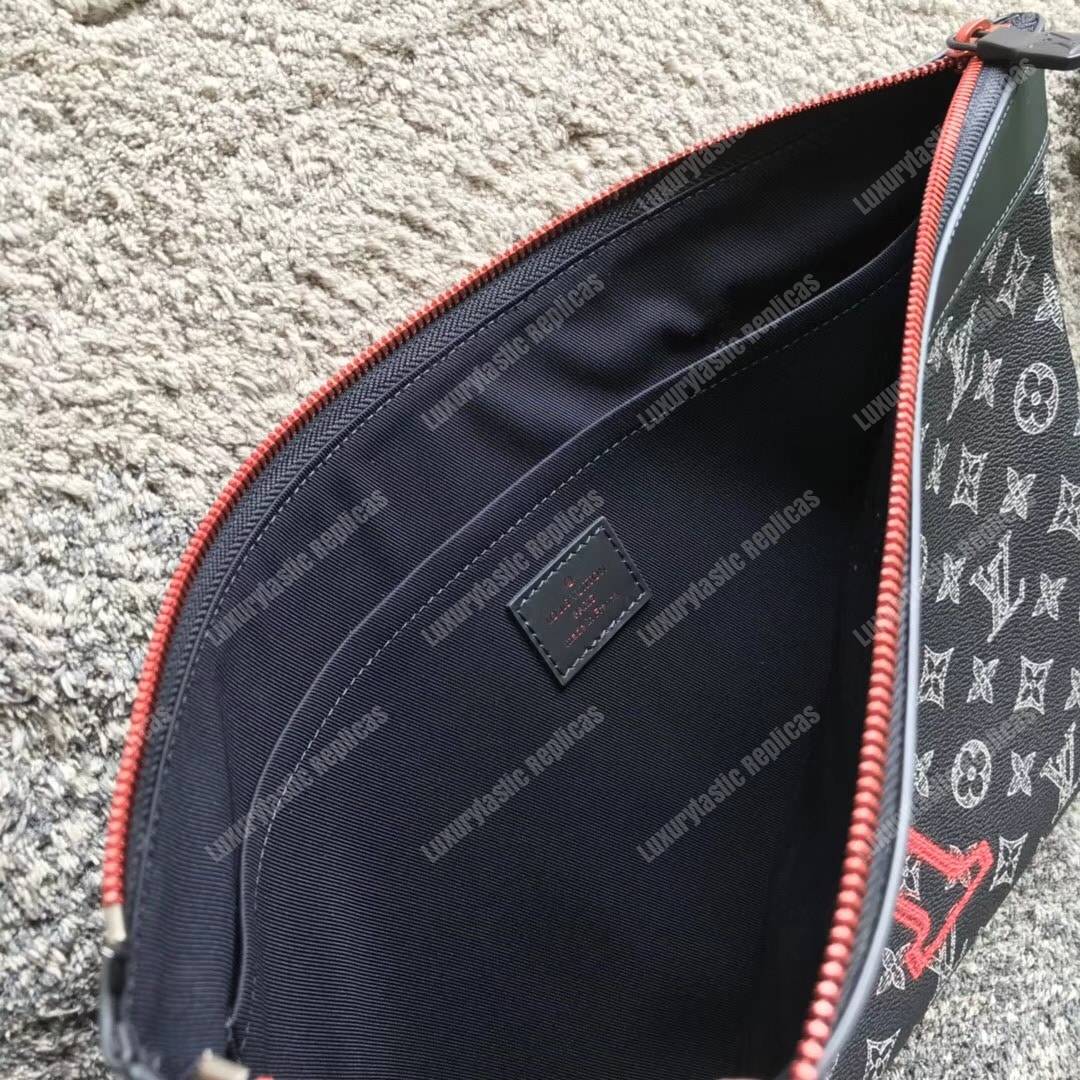 LV Discovery Pochette Monogram Upside Down Canvas