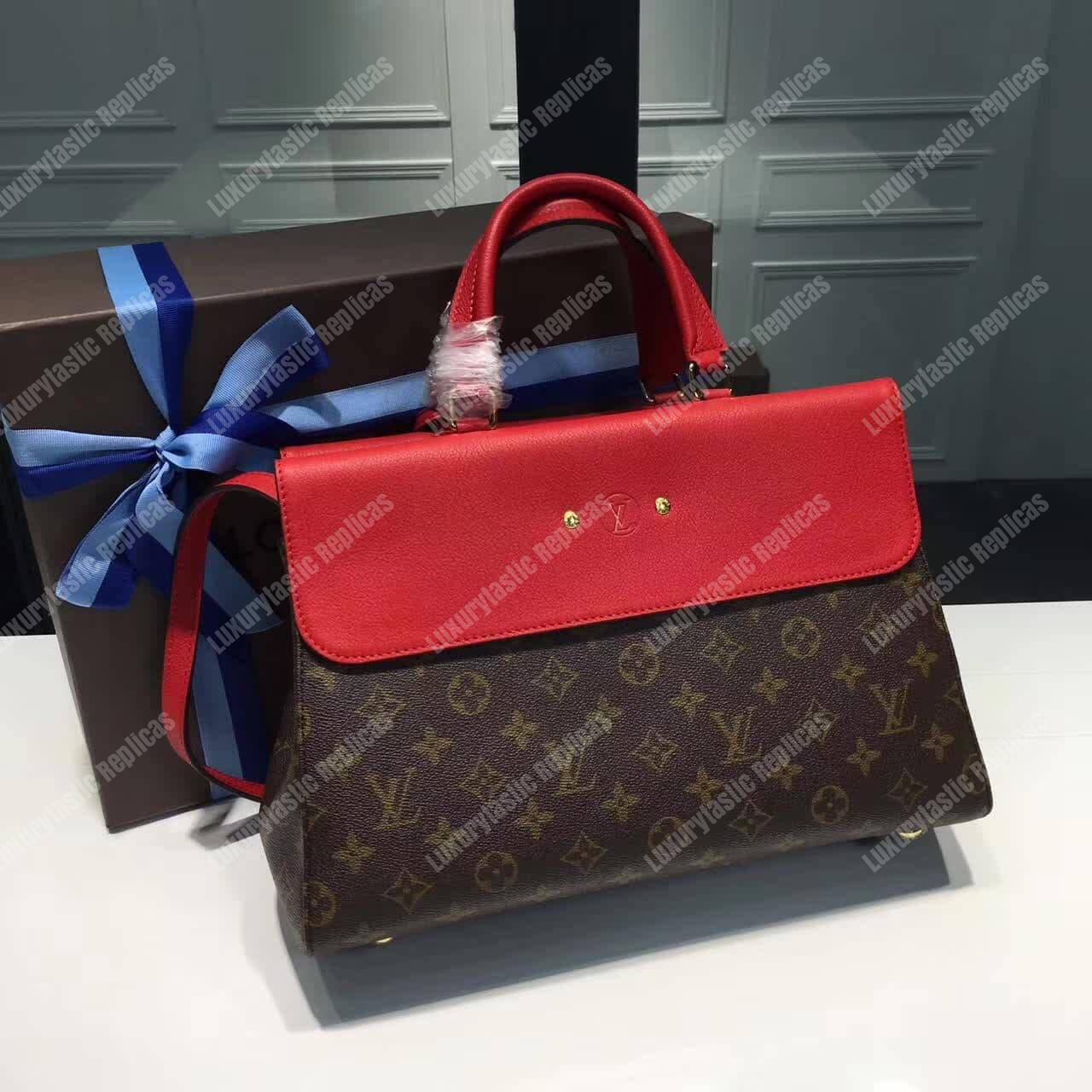 LV Venus Bag Monogram Canvas Red