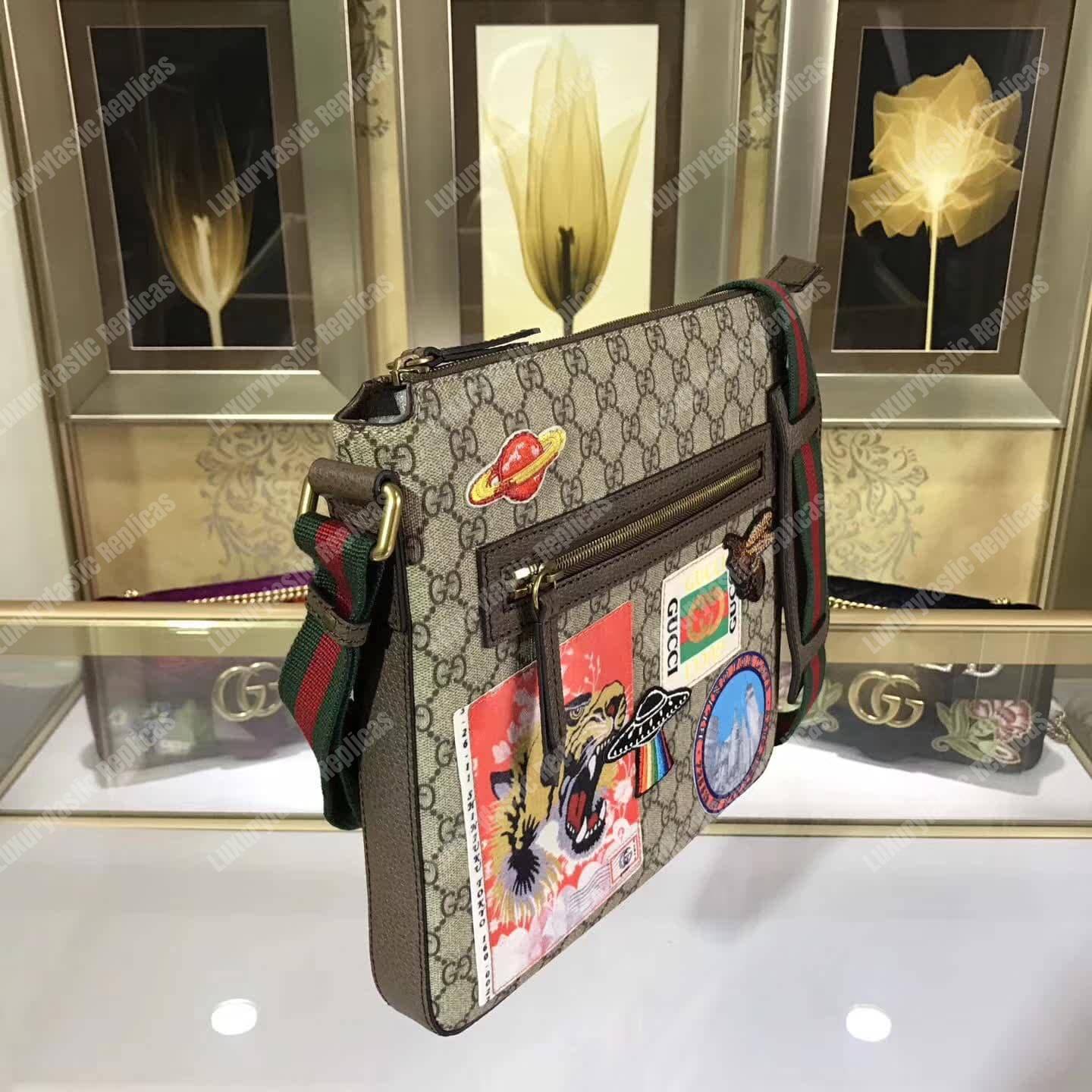 G*u*i courier soft gg sup*e messenger beige