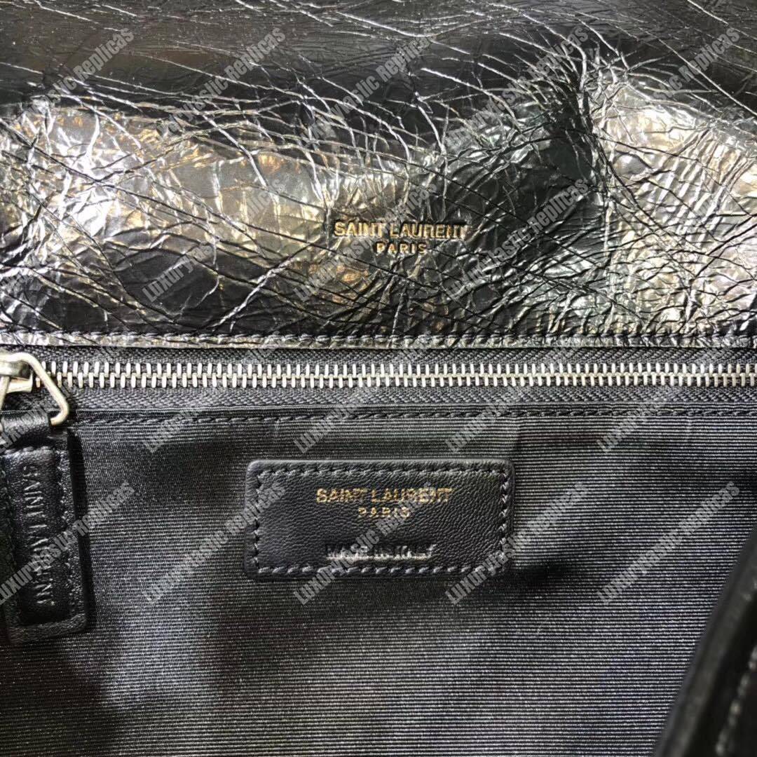 Saint Laurent Niki Large In Vintage Leather Black