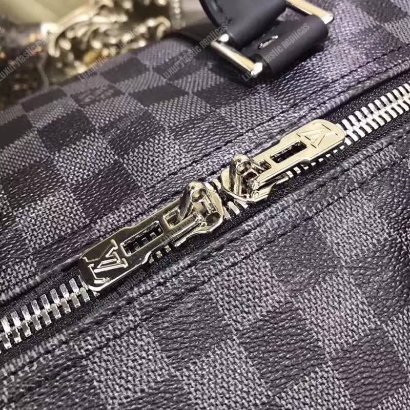 LV Keepall Bandouliere 45 Bag Damier Graphite Canvas LV League