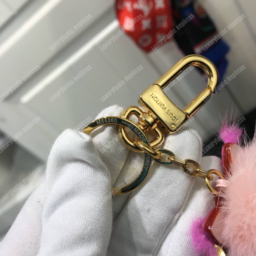 LV Saintonge Monogram Empreinte Leather Rose Ballerine