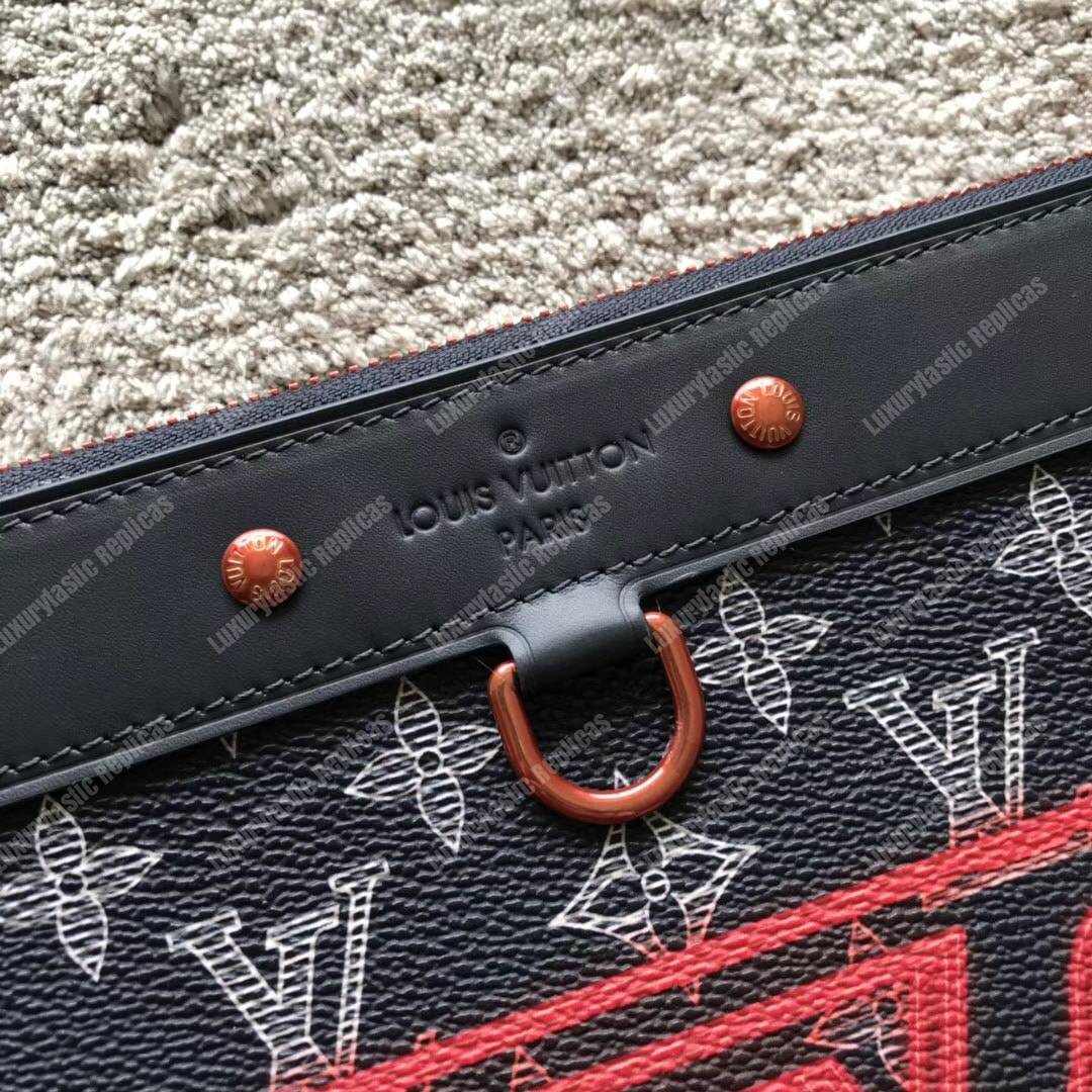 LV Discovery Pochette Monogram Upside Down Canvas