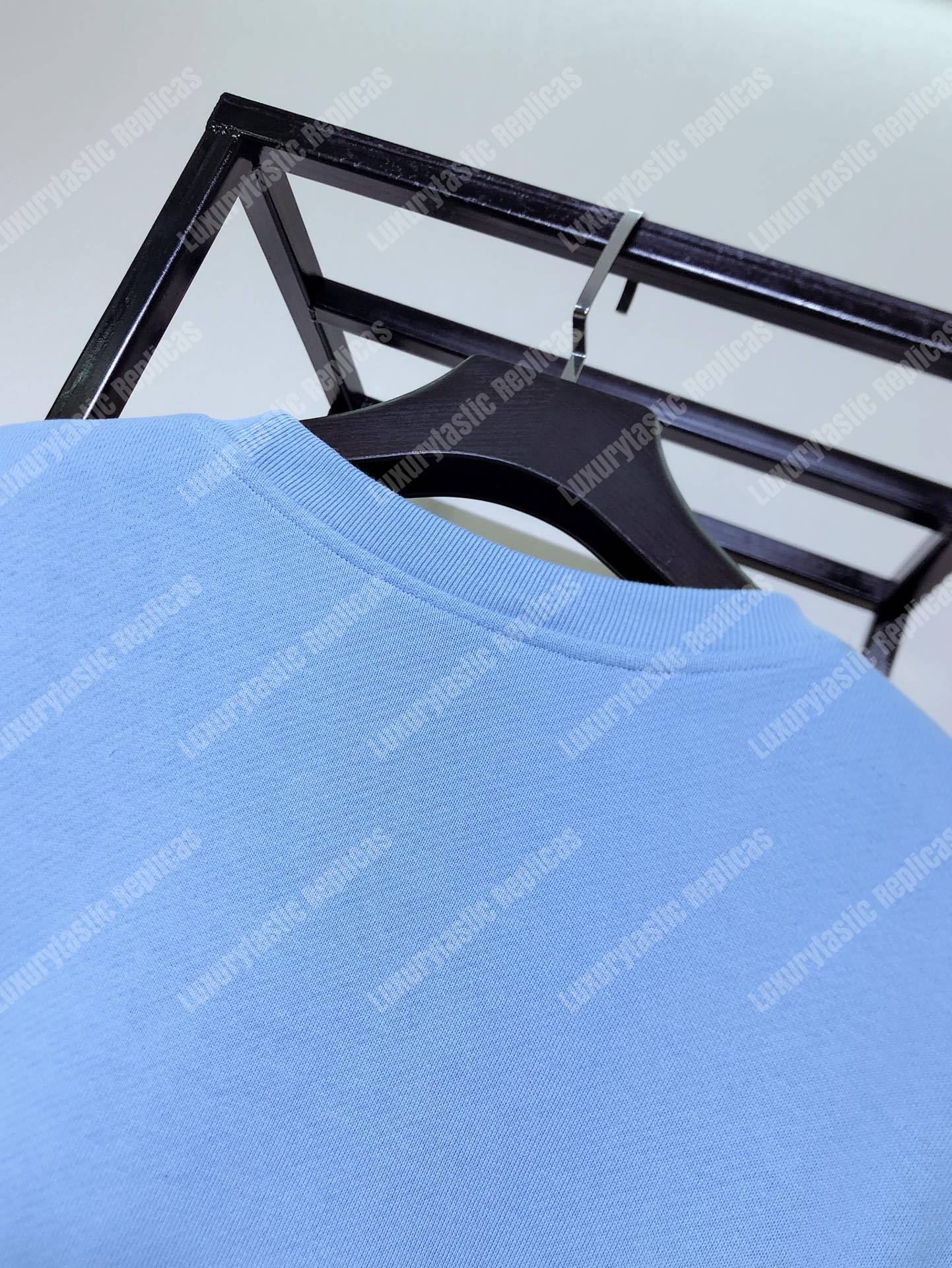 G*u*i disney x G*u*i oversize sweatshirt light blue