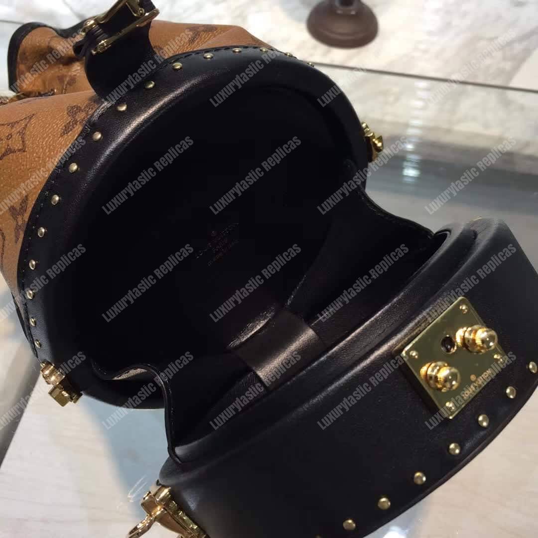 LV Petit Noe Trunk Monogram Reverse Canvas