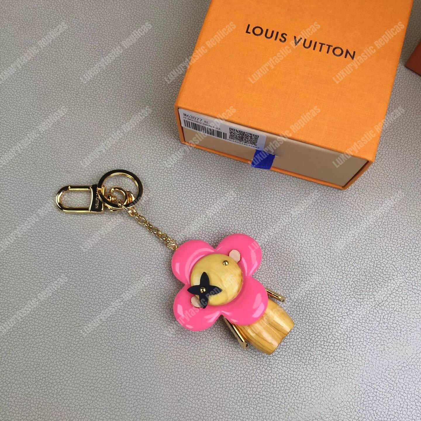 LV Vivienne Bag Charm and Key Holder